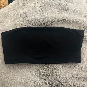 a bandeau top. it’s really comfortable it’s just not my size.